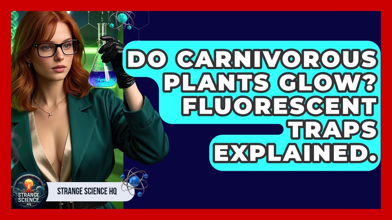 Do Carnivorous Plants Glow? Fluorescent Traps Explained. - Strange Science HQ