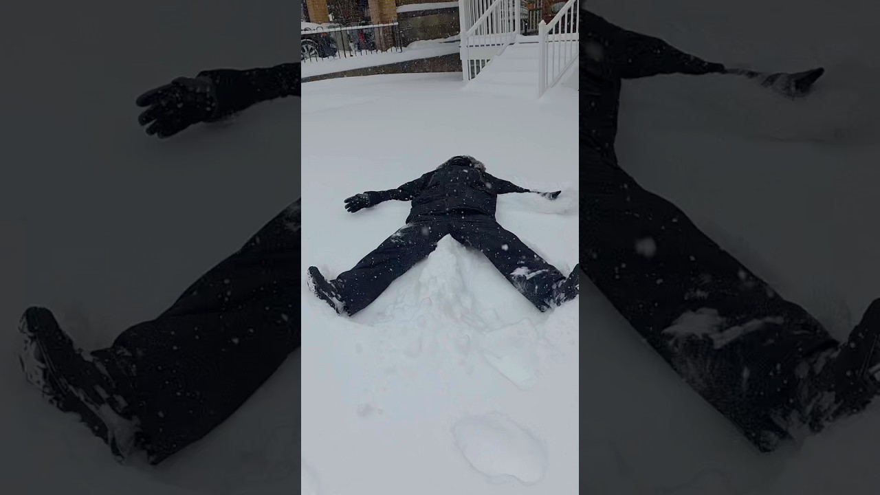 Snow Angel for The Win - Show Day Fun 