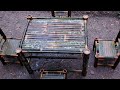 SỐNG TRONG RỪNG ★ LÀM BÀN GHẾ BẰNG TRE / making bamboo furniture