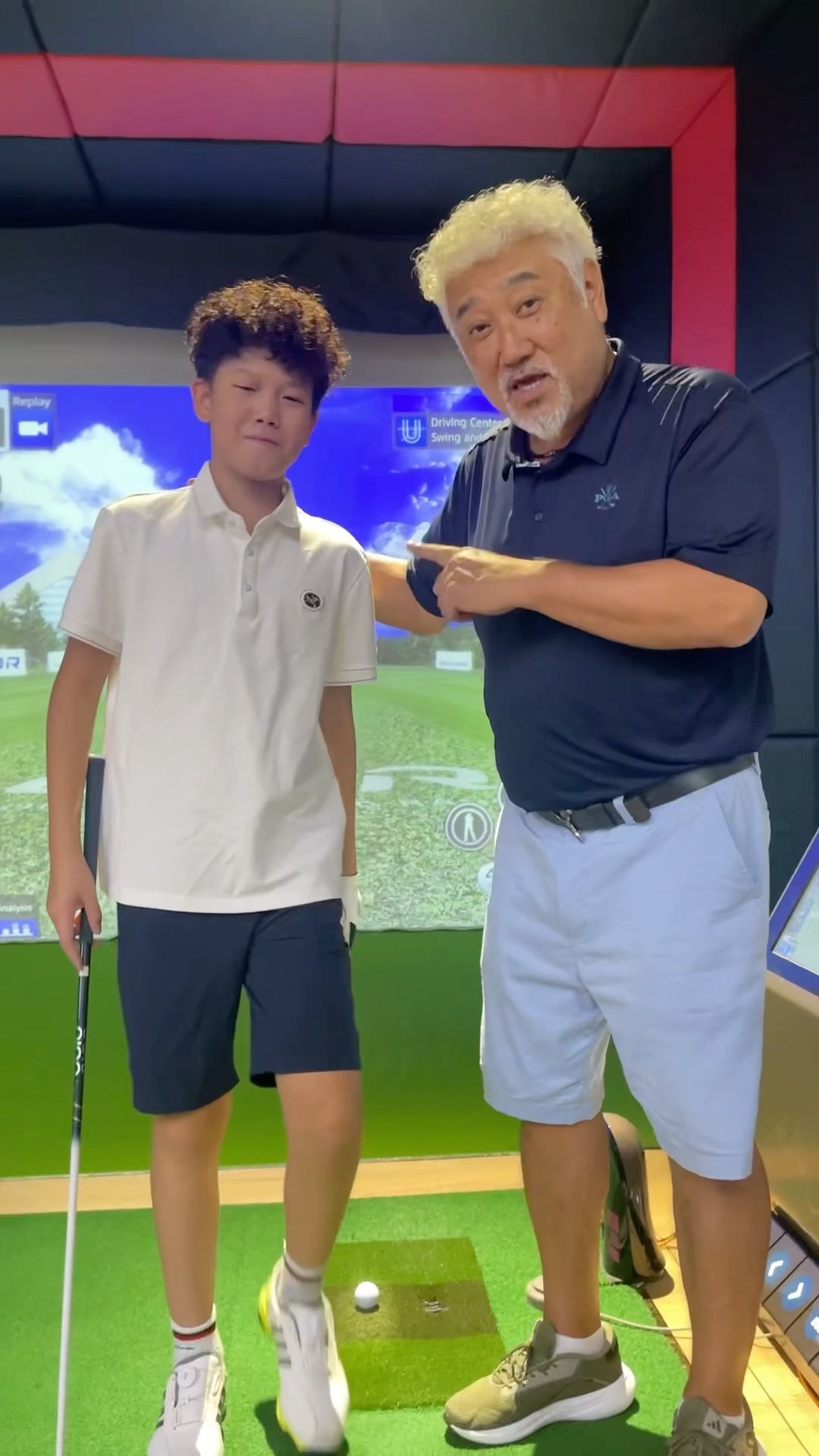 (Golf familyVN) buổi tập với thầy Tommy choi thật vui và hiệu quả ?#golf #funny #shorts