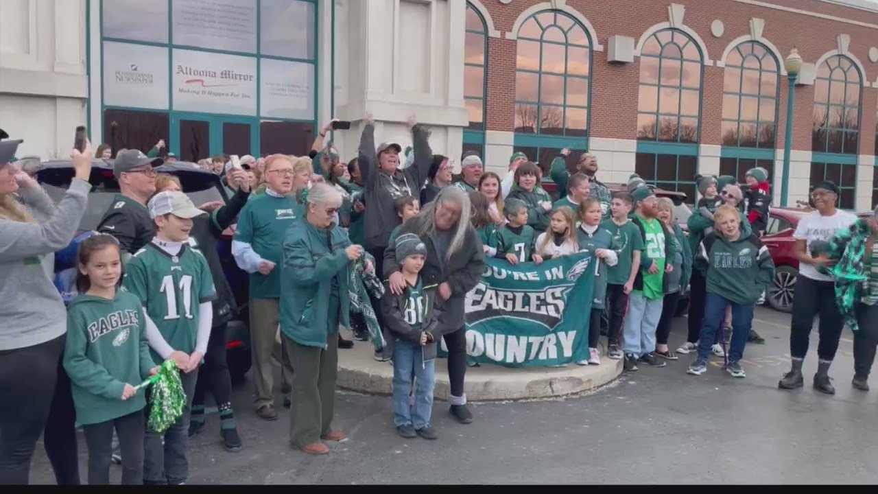 Altoona Mirror Hosts Eagles Fans YouTube