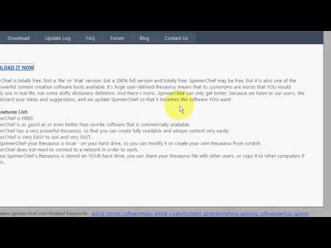 SpinnerChief Tutorial   Downloading
