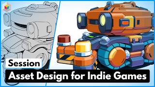 Asset Design for Indie Games with Shaun Mooney | Official Trailer | 3 hr Session