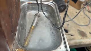 RR Silver Wraith dual Safety gauge Temp gauge test.