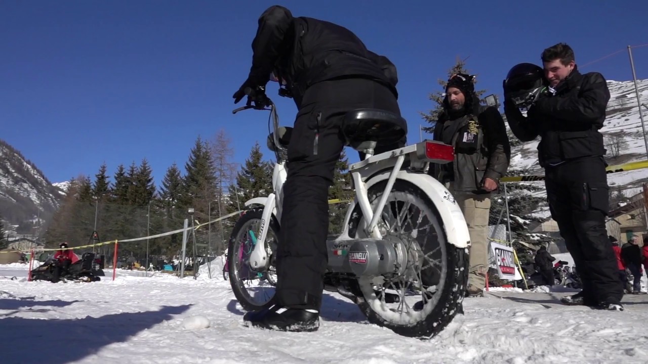 Moped Winter Challenge at AGNELLOTREFFEN 2018 YouTube