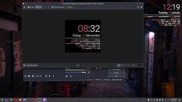 Install MX Linux 21.3 Conky Themes in EndeavourOS(Or Any Arch Based Distro)