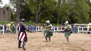 USA v Australia Knights in 5 v 5 during IMCF World Championships 2018 at  Scone Palace, Scotland screenshot 4