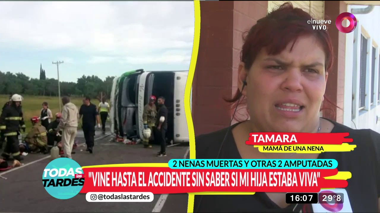 Accidente fatal en la ruta: 2 nenas murieron y otras 2 fueron amputadas ...