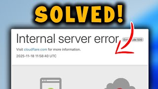 Famous How To Solve Internal Server Error | Cloudflare Internal Server Error 500 (FIXED) Net Worth