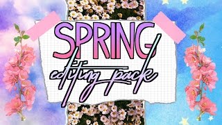 SPRING EDITING PACK|ALE