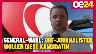 General-Wahl: ORF-Journalisten wollen diese Kandidatin