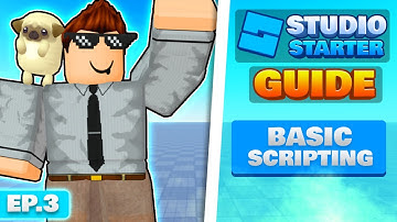 Basic Scripting! Roblox Studio Starter Guide Ep 3