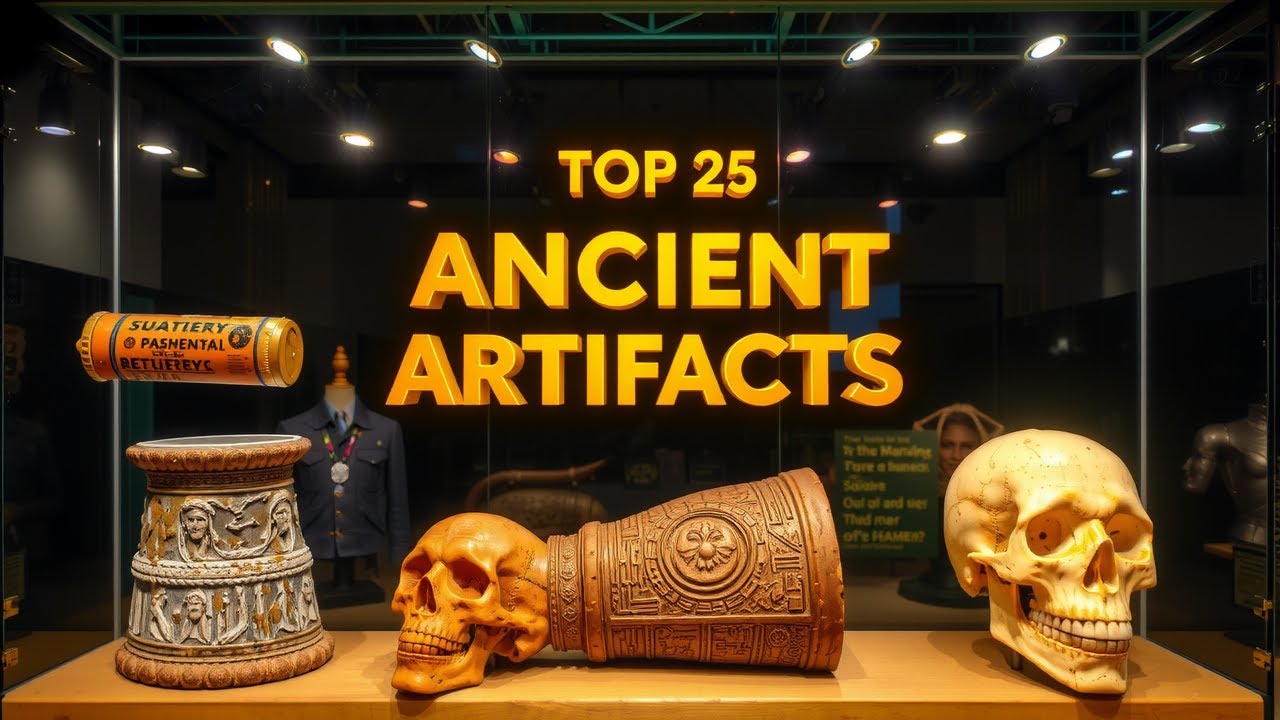 25 HISTORICAL ARTIFACTS That Rewrite Human History’s Timeline
