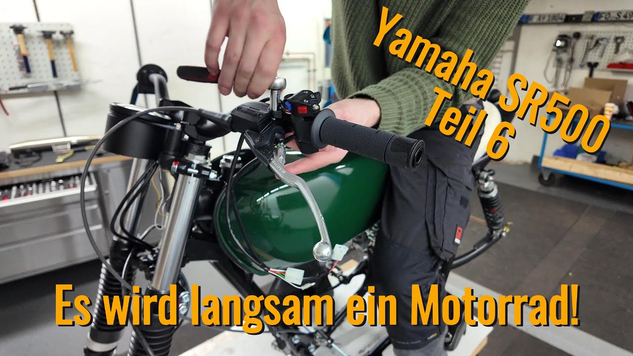 Kettenblatt, Tacho und weitere coole Parts | Yamaha SR500 Teil 6