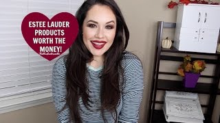 ESTEE LAUDER PRODUCTS WORTH THE MONEY! [INCLUDING SWATCHES]