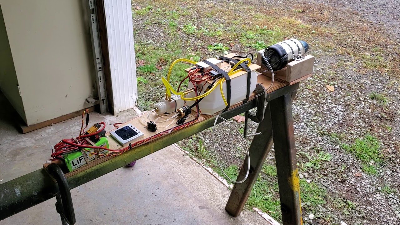 Bench Testing my new Swiwin 80B Turbine