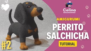 картинка: СОБАКА АМИГУРУМИ/ Урок 2 часть шаг за шагом - Celina Innovations вязание крючком
