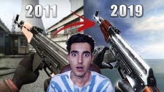 Csgo Evri̇mi̇ 2011 Vs 2019