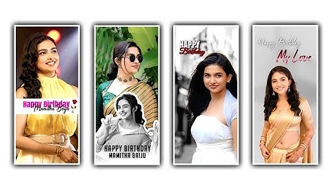 👌Best Birthday Video Editing in Alight motion Happy Birthday video editing Tutorial Birthday 2025