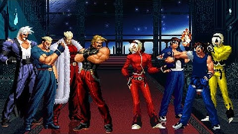 [KOF Mugen] Memorial- Challenge | Yamazaki & Rugal Team vs Ash & Shingo (Ruben) Team [ 4vs4 ]