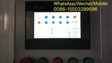 Export to Colombia 4m width full automatic double wire chain link fence machine