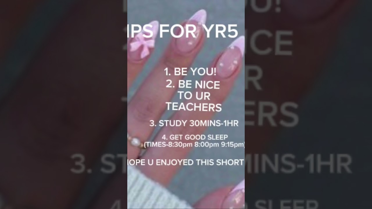 Yr5 tips 