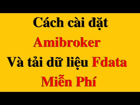 Cách cài đặt Amibroker và tải dữ liệu Fdata_ Video nội bộ