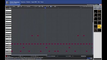 How to make a trap beat in Online Sequencer! #2