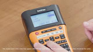 How to Use the Cable Wrap Feature on Brother Professional Industrial Labellers