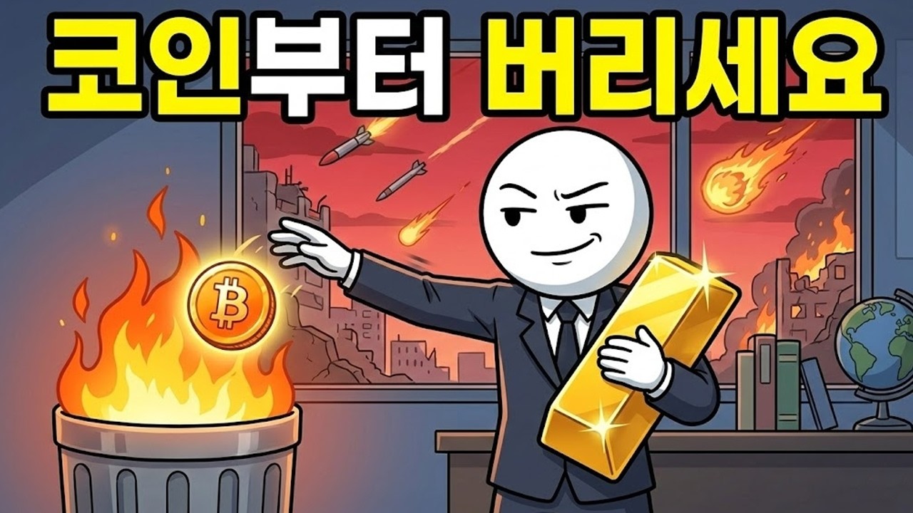 세계대전 터지면 '현금'은 휴지 조각 됩니다. 부자들이 라면 대신 사재기하는 자산 3가지