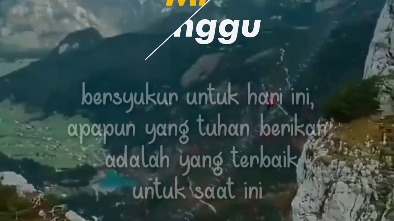 🔘Story wa quotes hari Minggu kekinian viral - YouTube