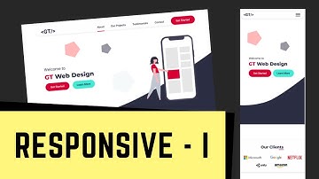 Figma To HTML - One Page Website - Responsive Design - I
