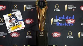 NCAA Football 14 Updated 2019-2020 Rosters Pick My Dynasty Team Future Giveaways