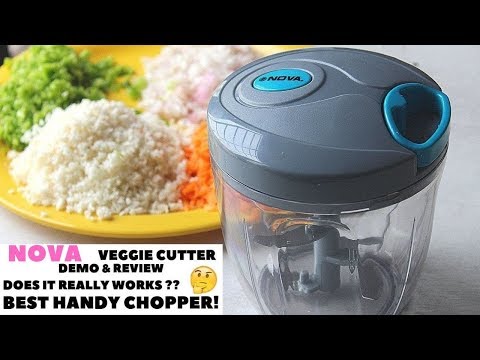 Nova hand Chopper Demo, Unboxing And Review, Best Veggie chopper from Amazon