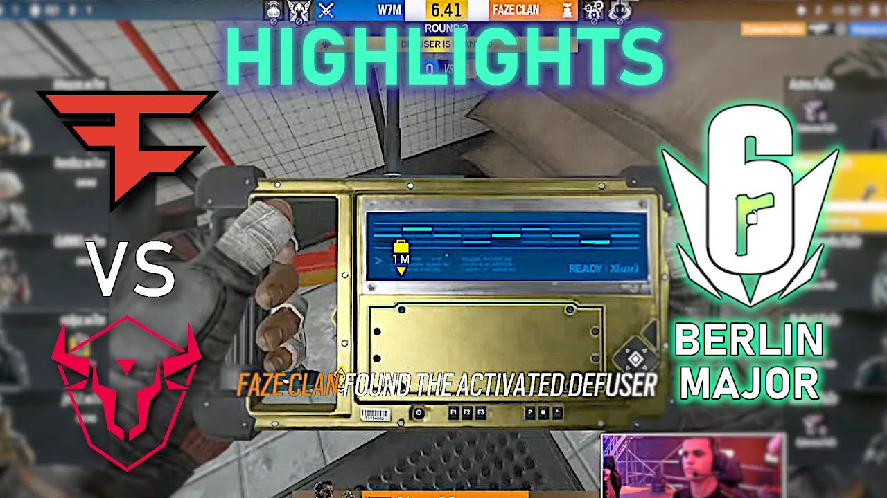 7 CLUTCHES?! FaZe vs w7m - HIGHLIGHTS - Playoffs - Berlin Major 2022 ...