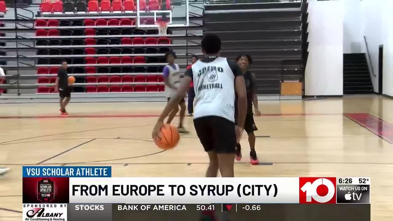 Cairo senior basketball player spent 17 years in Europe before returning South Ga.