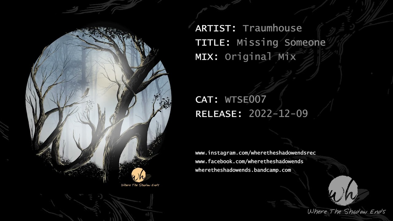 Watch Traumhouse - Missing Someone (Original Mix) on YouTube Watch Traumhouse - Missing Someone (Original Mix) on YouTube