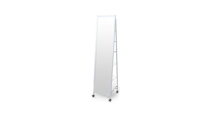 Origami Metal Foldable Mirror Rack with Wheels