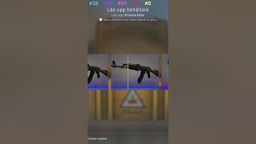 Opening one CSGO case every day until I get a Gold DAY 42