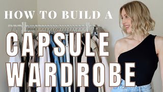 SUMMER CAPSULE WARDROBE | How to build a capsule wardrobe - 39 ITEMS | MINIMAL/NEUTRAL STYLE