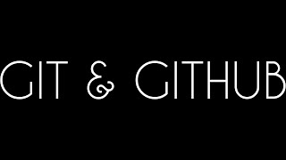 Definitive Guide To Git & GitHub - Getting Started