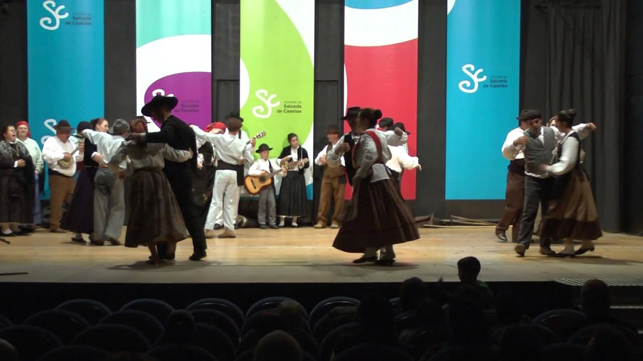 Grupo Folclórico de Penafiel no II Festival Ibérico en Salceda de Caselas