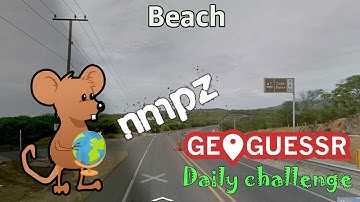 Geoguessr Daily Challenge - NMPZ April Challenge - When You Forget That Beaches Are On The Coast