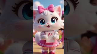 Topper Billi Ki Pehli Naakaami 🙁😭 #shorts #trending #ai #cat