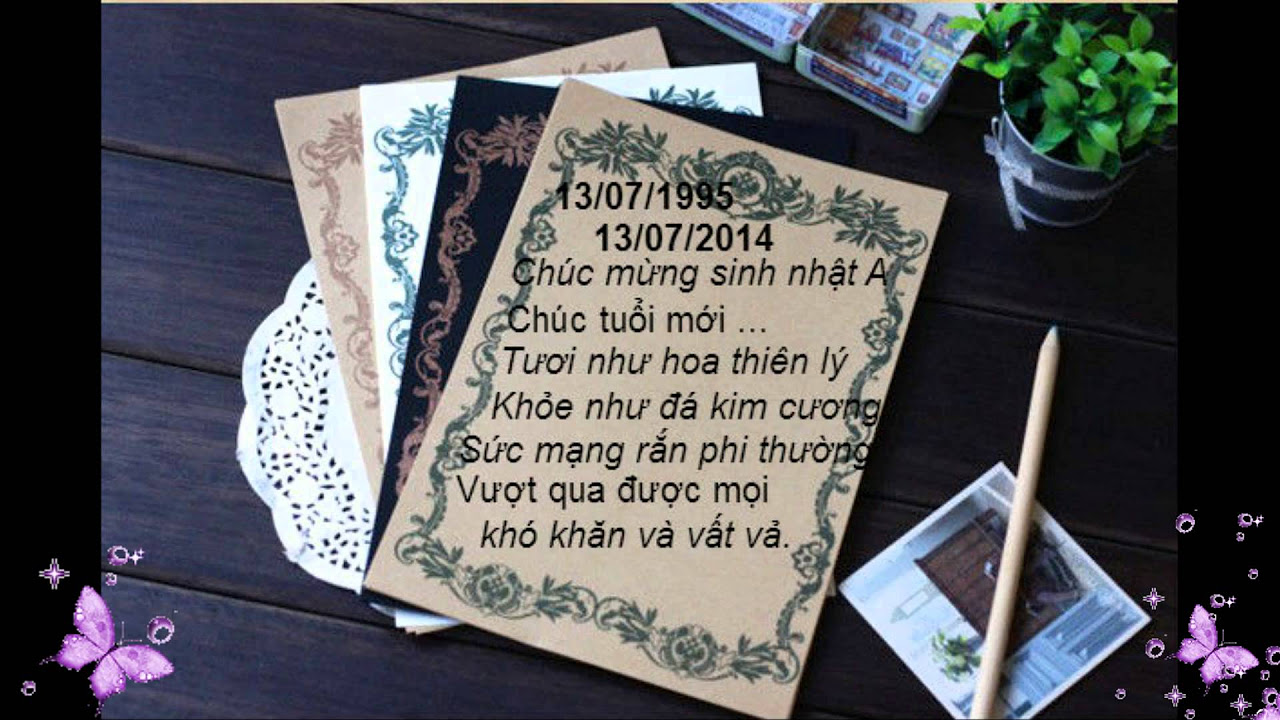 Chúc mừng sinh nhật Anh Yêu - youtube