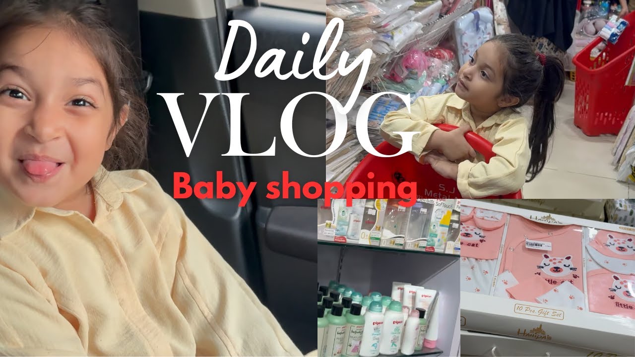 👕New born Baby ki shopping 🥰 | Mirha so happy