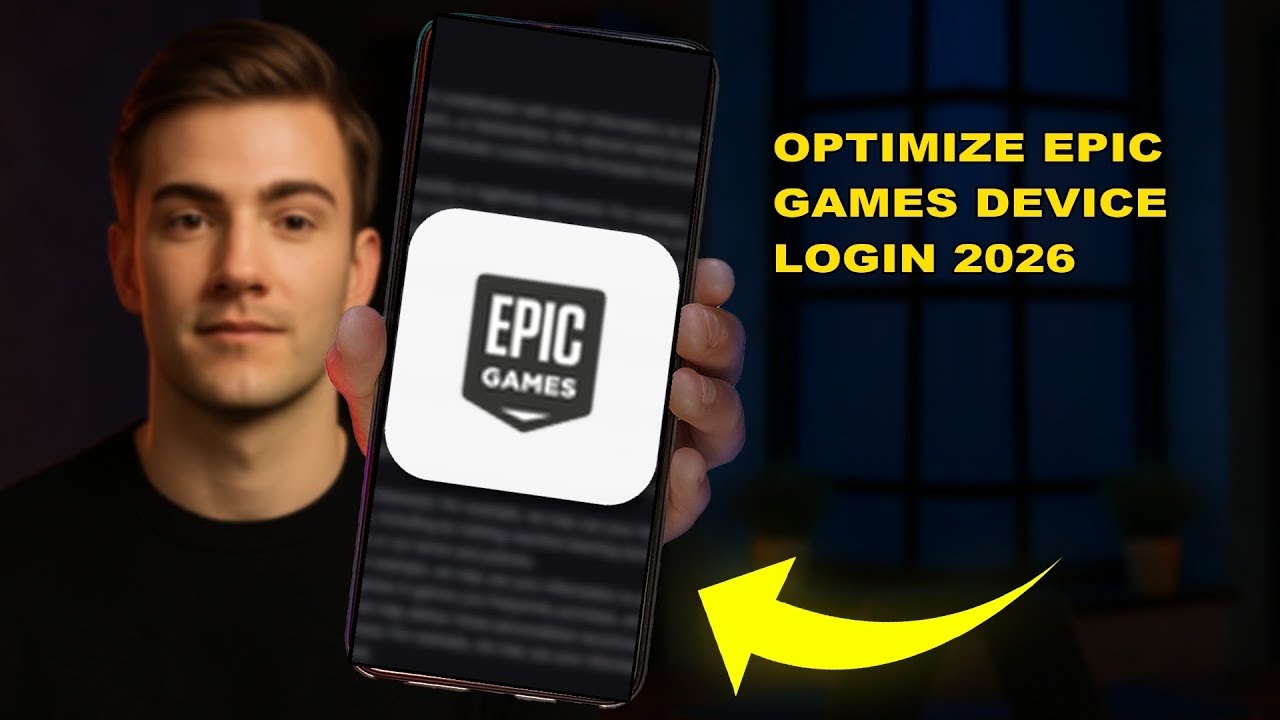 How To Optimize Epic Games Device Login 2026 (FULL TUTORIAL)