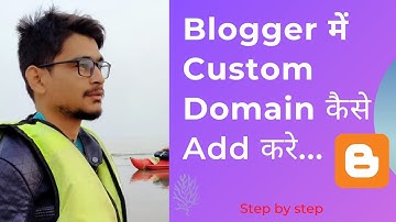 How To Custom Domain Setup On Blogger With Godaddy in Hindi | Blogger New Interface 2021