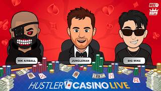 Jungleman, Nik Airball, & Big Mike Play HIGH STAKES $100/200 - Commentary by Charlie Wilmoth