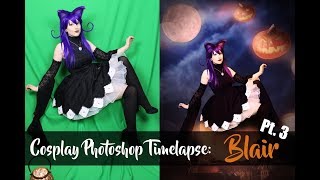 Cosplay Photoshop Timelapse: Blair Soul Eater Part 3 || Black Wolf Cosplay